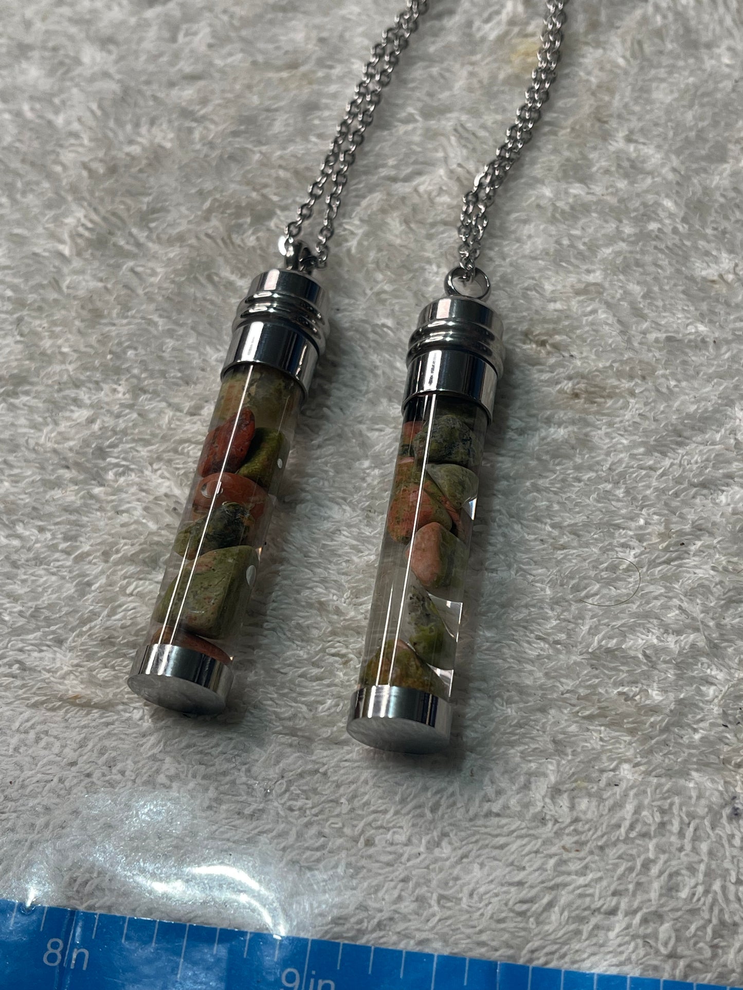 Unakite Florida Water Necklace