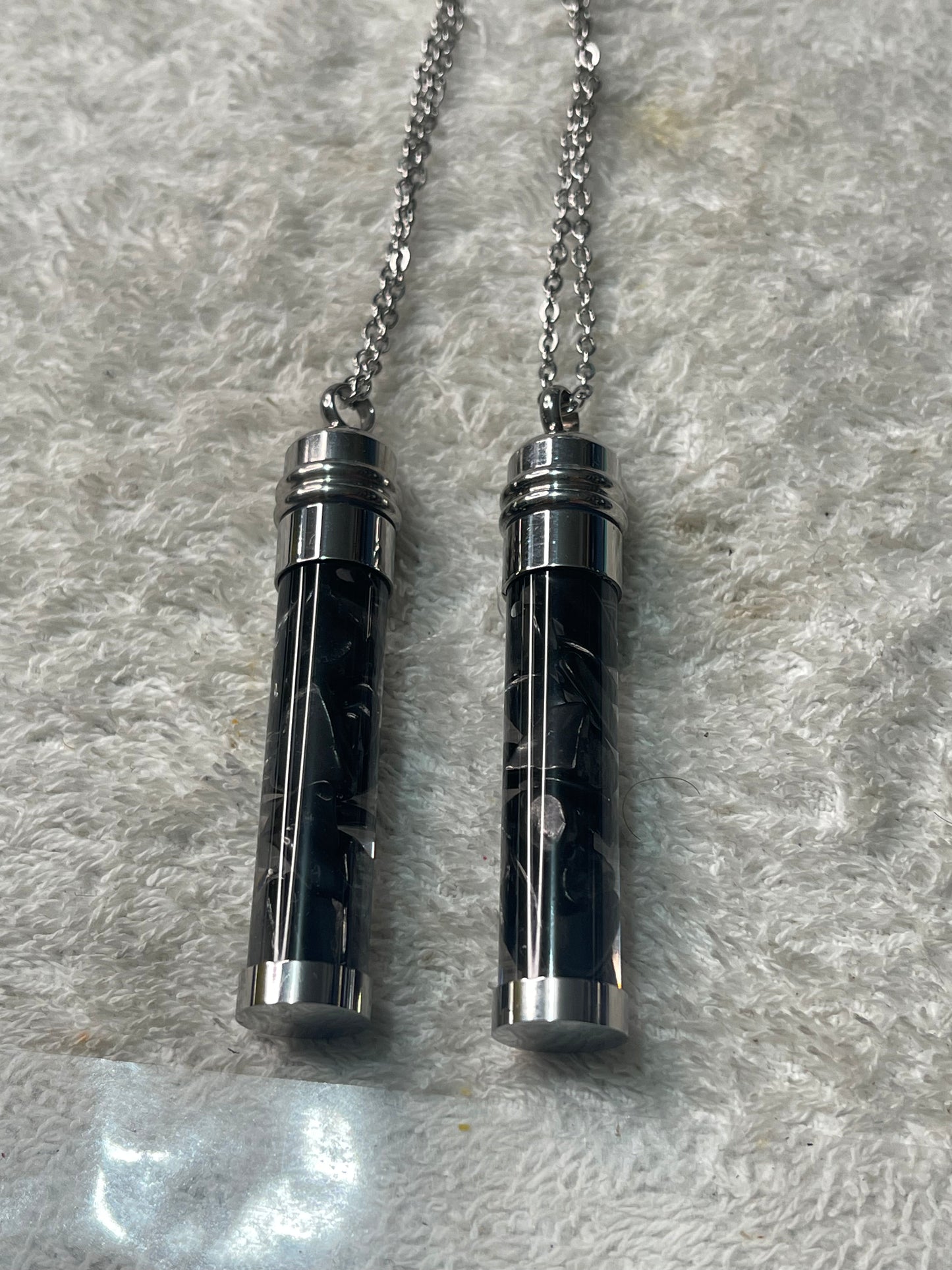 Shungite   Florida Water Necklace