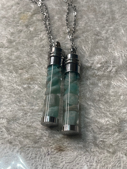 Amazonite Florida Water Necklace