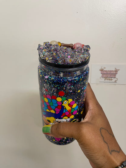 Disney Pixar Up Custom Snowglobe Cup 20oz (AS PHOTO)