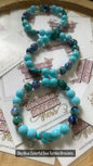 Sky Blue Colorful Sea Turtles Braclets