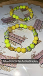 Yellow Colorful Sea Turtles Braclets