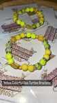 Yellow Colorful Sea Turtles Braclets