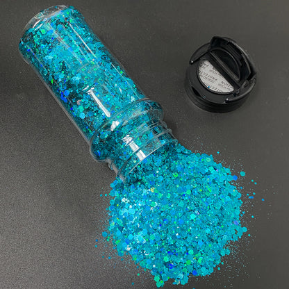 Caribbean Breeze Chunky Glitter -  2oz