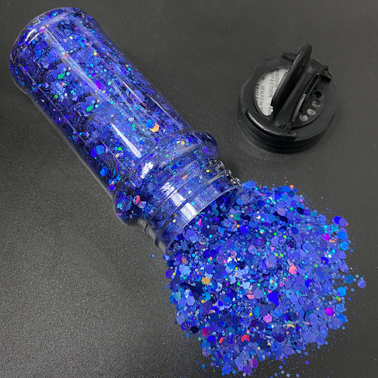 Bashful Blue Chunky Glitter -  2oz