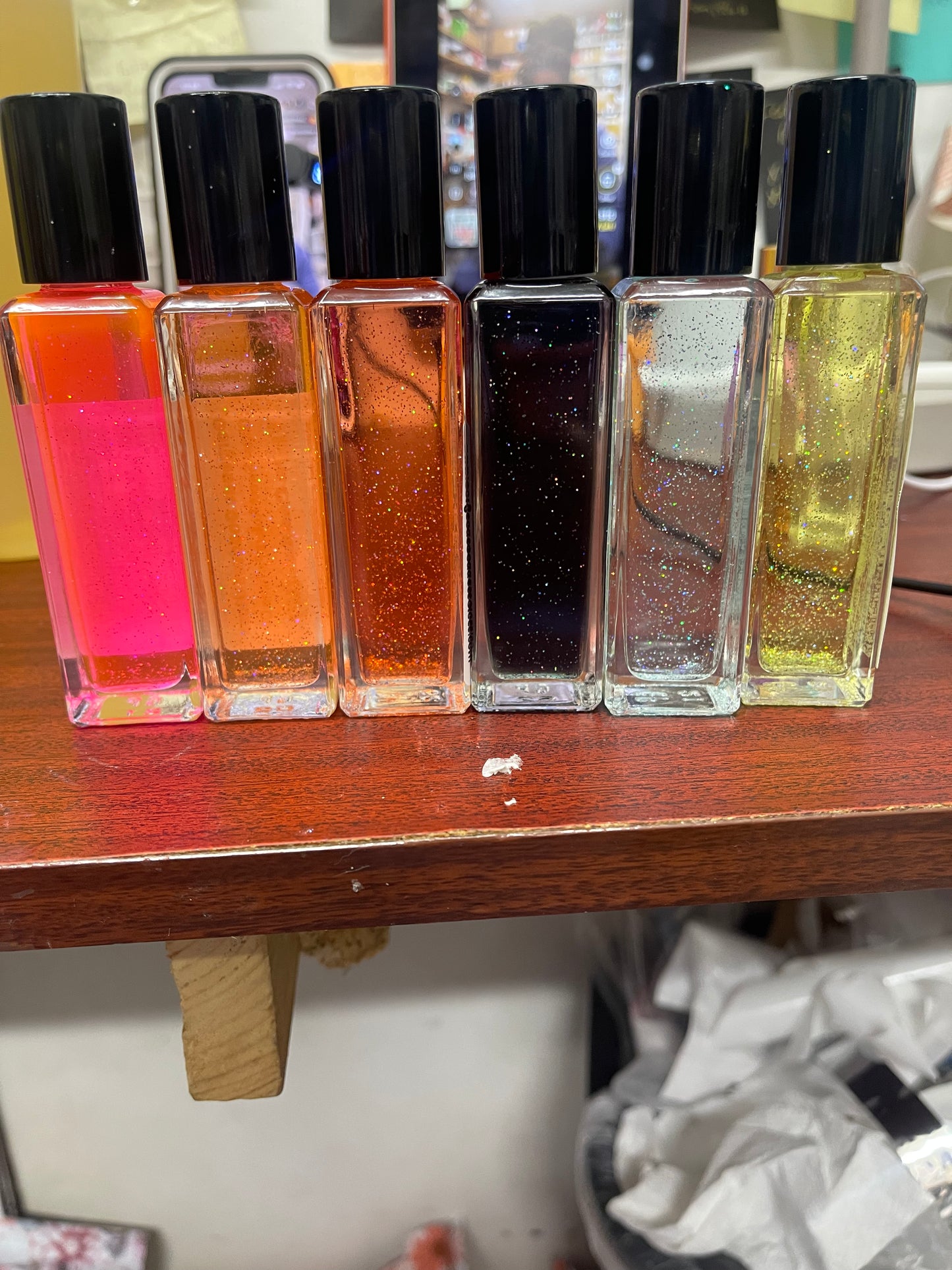 Tall 1oz Glitter Handmade Sweet Rollors Fragrance oil Buy 2 Get 1 FREE (ADD ALL 3 TO CART)