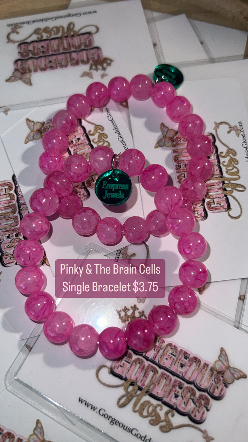 Pinky And The Brain Cells  Single Bracelet