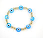 Seven Evil Eye Single Bracelet  1pc