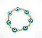 Seven Evil Eye Single Bracelet  1pc