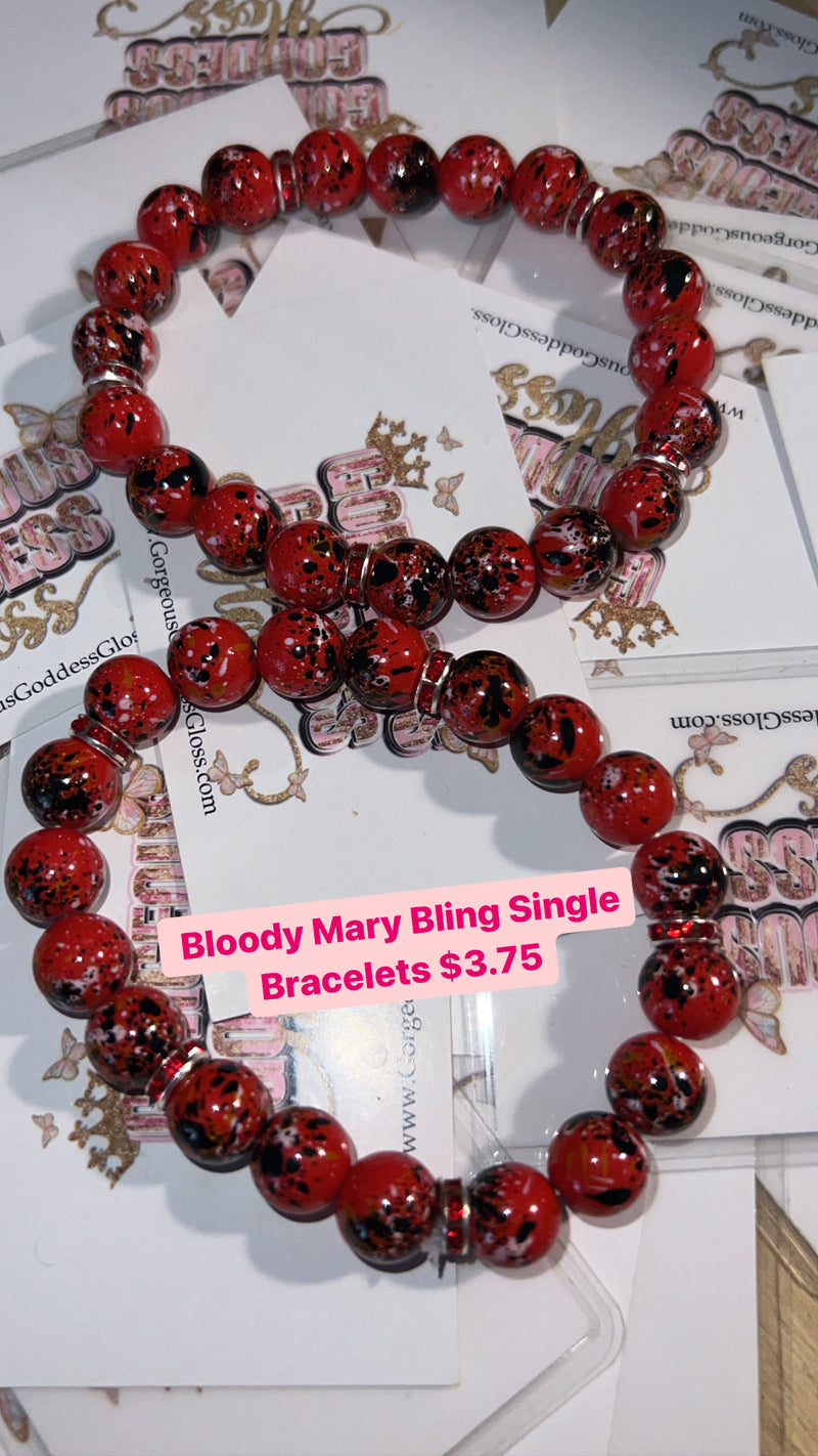 Bloody Mary Bling Single Bracelet