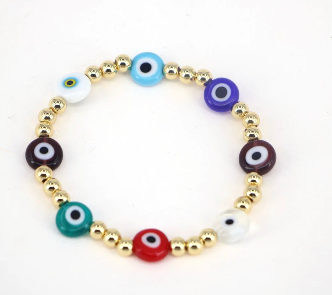 Seven Evil Eye Single Bracelet  1pc