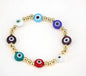 Seven Evil Eye Single Bracelet  1pc