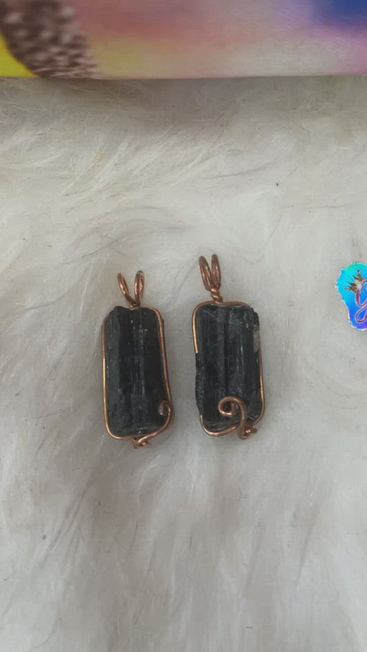 Black Tourmaline Pendent