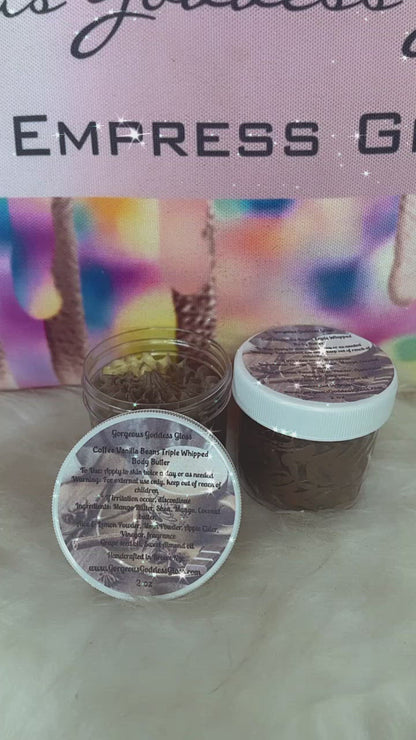 Coffee Vanilla Bean Triple Whipped Body Butter