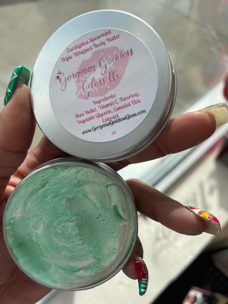 Eucalyptus & Spearmint Triple Whipped Body Butter