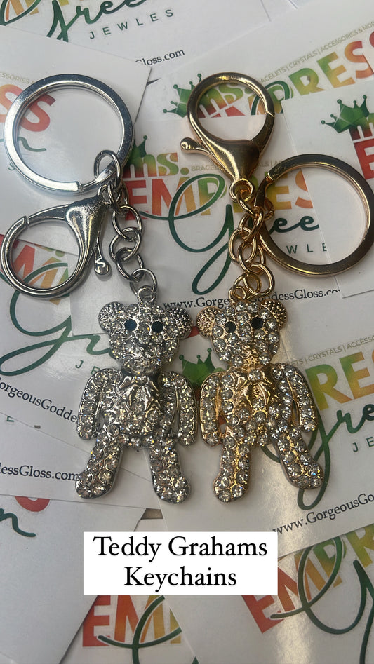 Teddy Grahams  Keychain