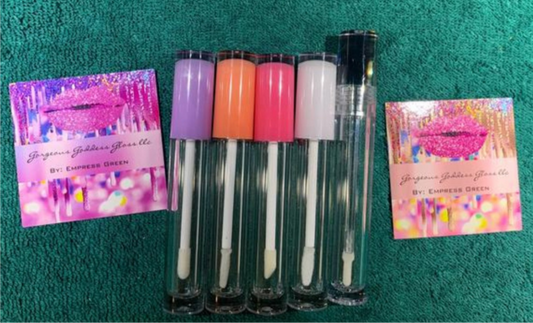 Empty  Color Clear Wand Tubes 5Ml