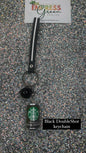 Black DoubleShot keychain