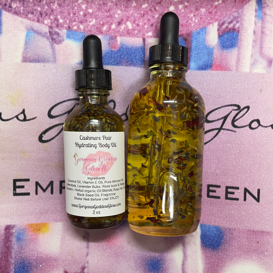 Cashmere Pear hydration Body Oils