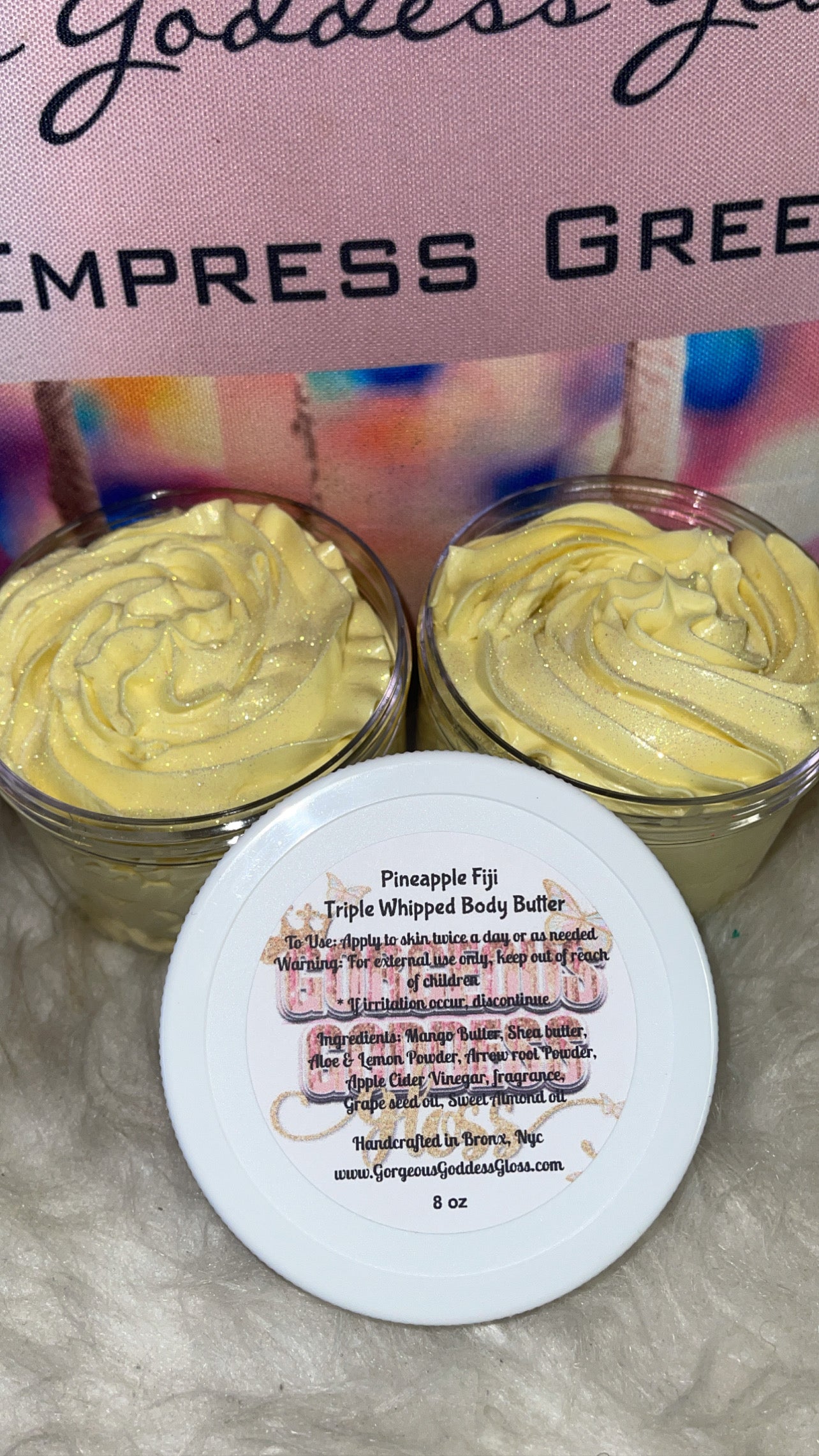 Pineapple Fiji luxurious Triple Whipped Body Butter