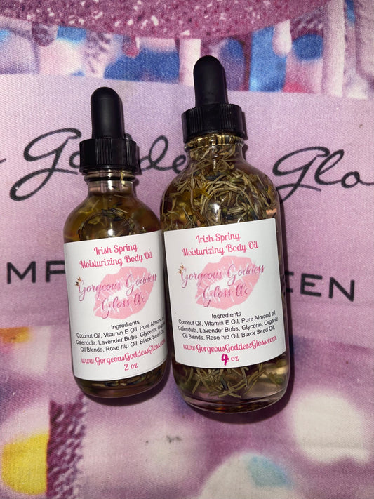 Irish Spring moisturizing Body Oils