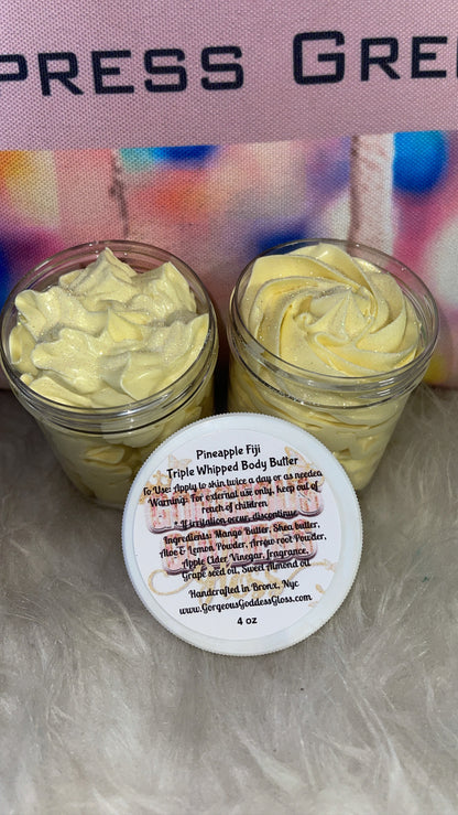 Pineapple Fiji luxurious Triple Whipped Body Butter