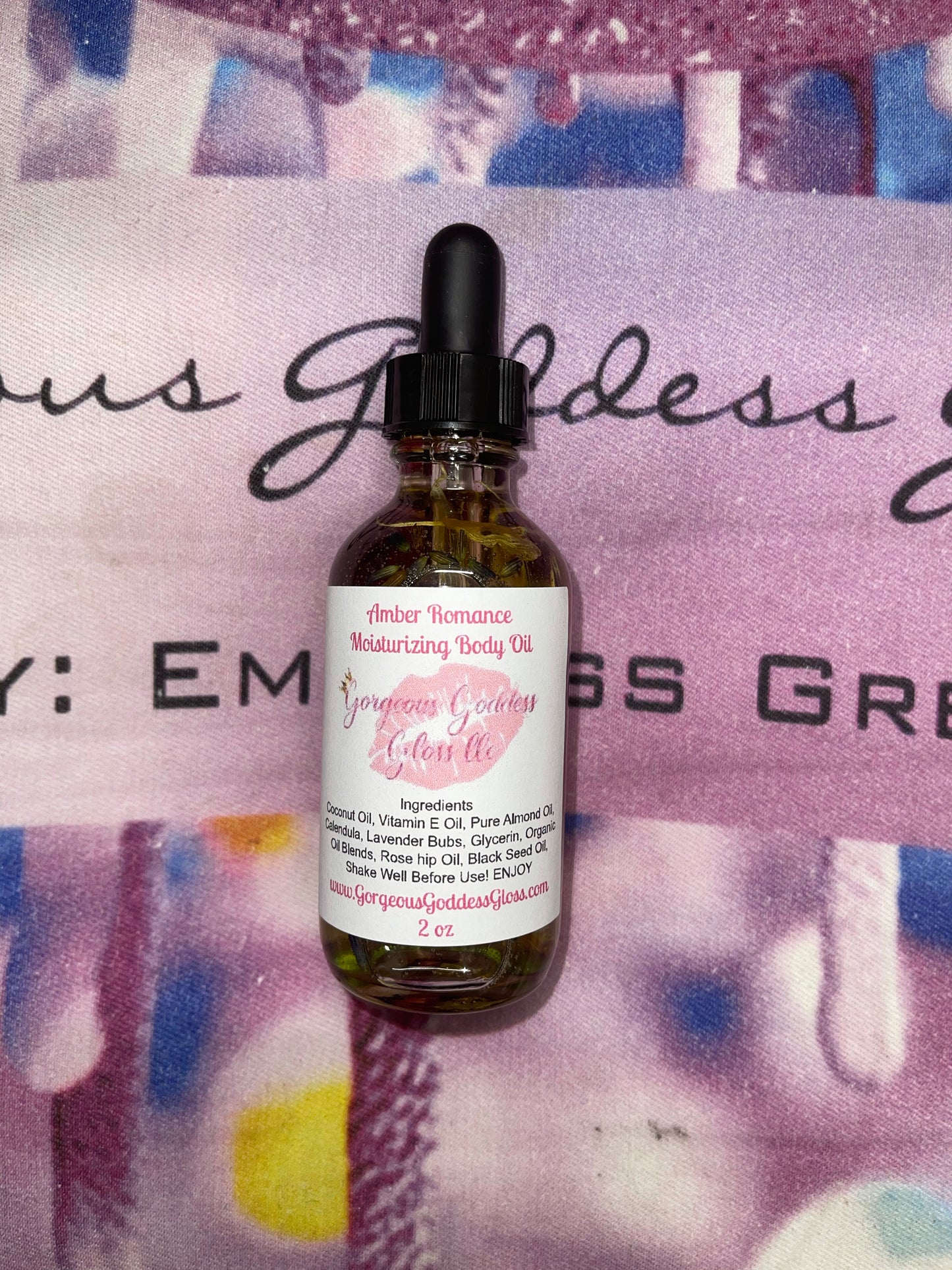 Amber Romance moisturizing Body Oils