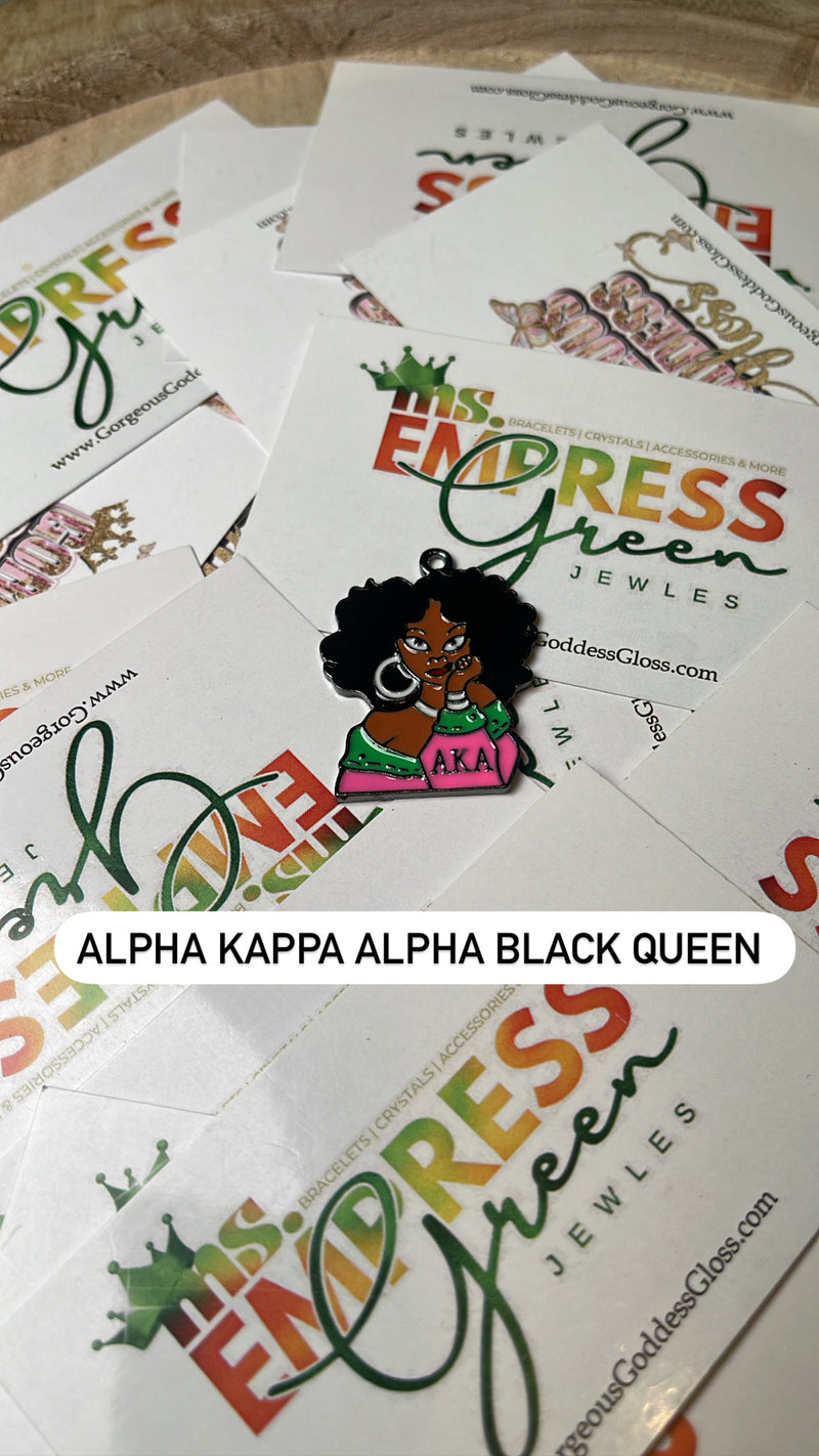 Alpha Kappa Alpha Black Queen