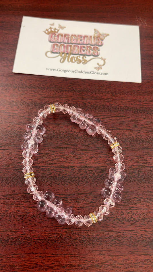 Light Pink  Gummie Bear Bracelet