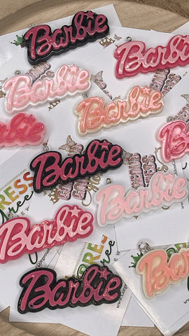 Barbie Flat Back 1 - 4 pcs