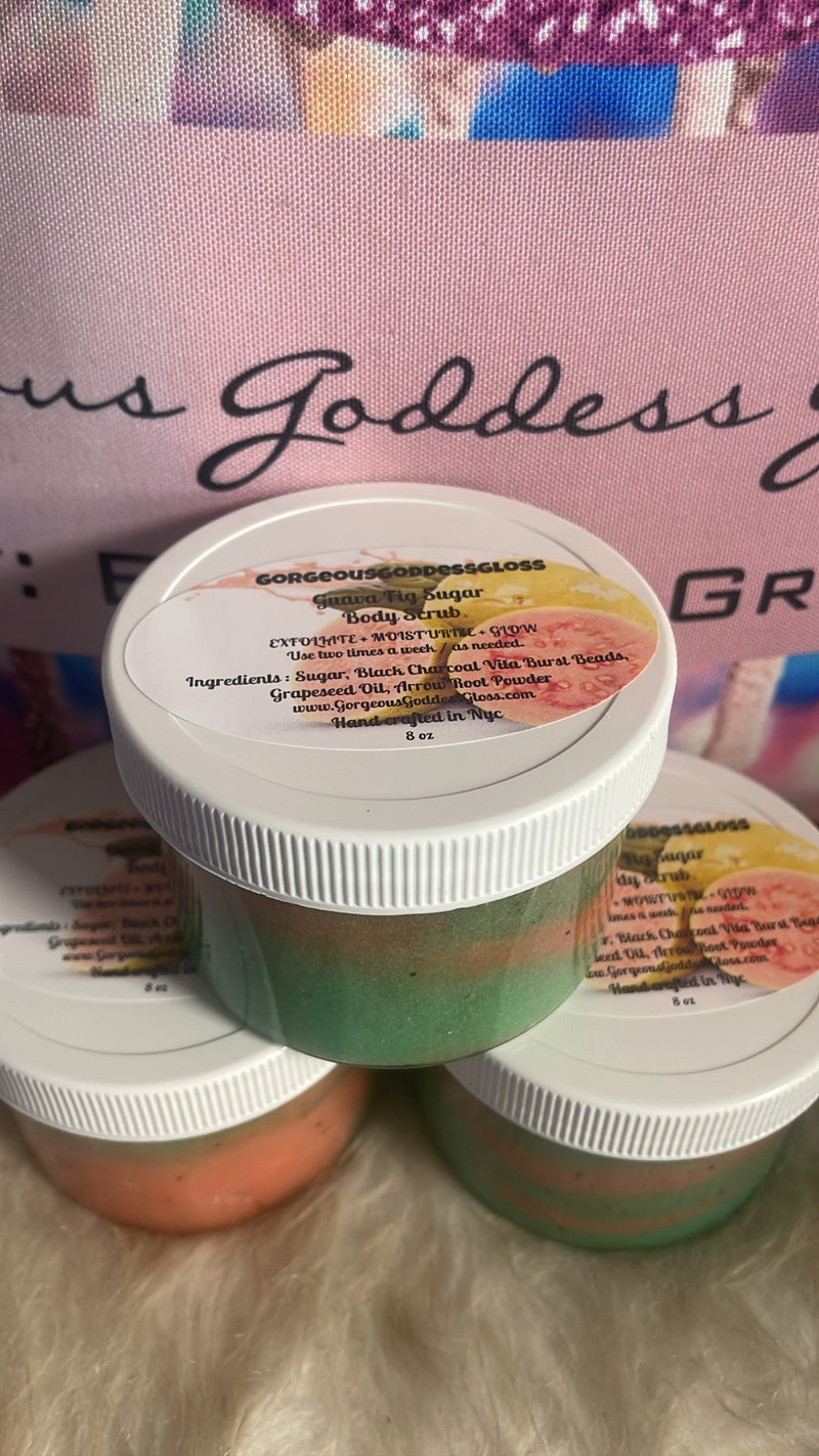 10 Pack  Guava Fig  Body Scrubs Wholesale