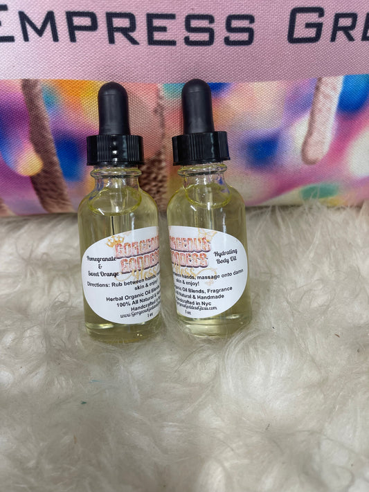 Pomegranate & Sweet Orange moisturizing Body Oils