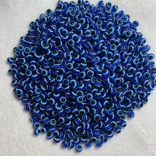 10mm acrylic evil eye bead(50pcs)