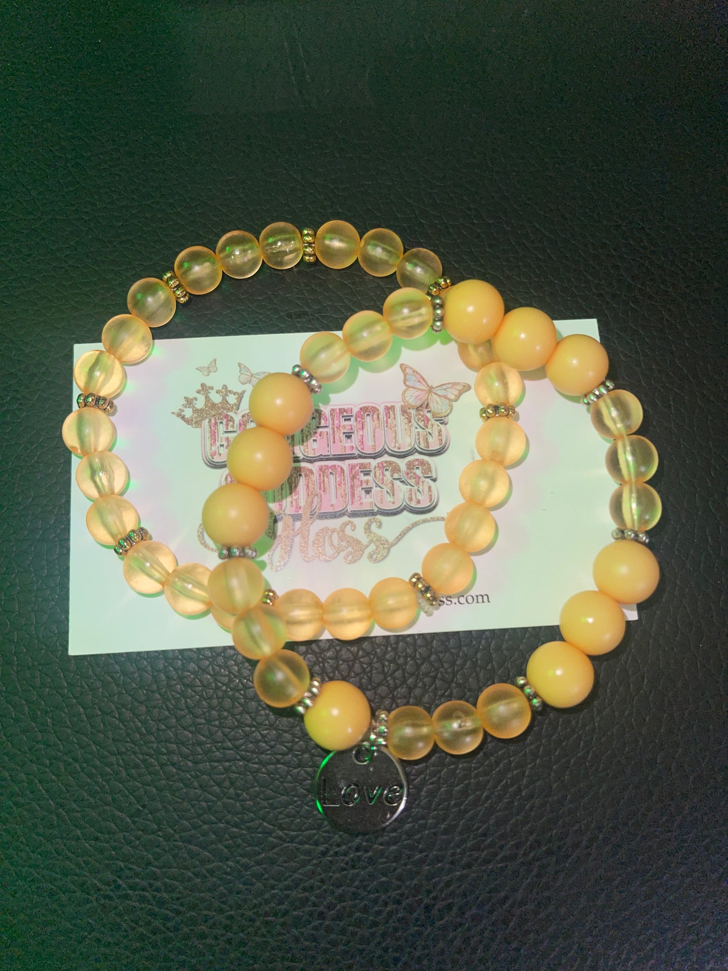 Orange Jolly Rancher’s Love Bracelet