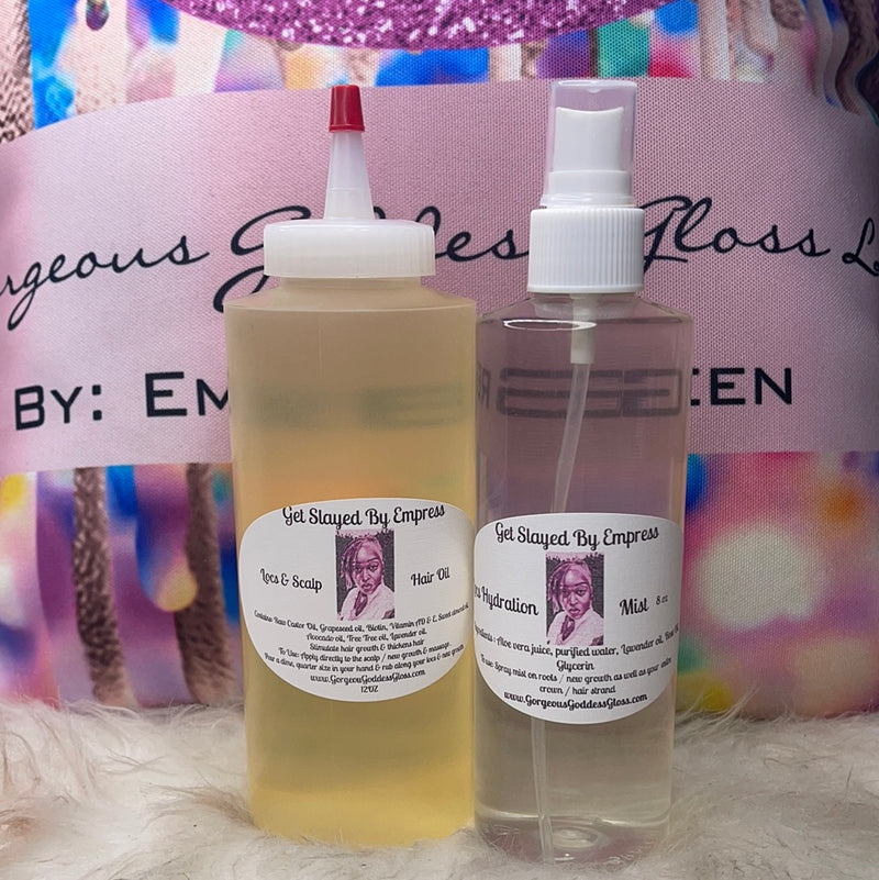 Get Slayed By  Empress  Hair Oil & Mist Duo