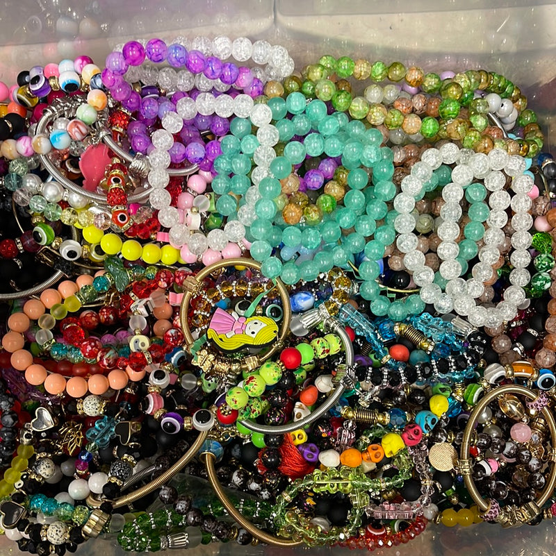 10pcs beaded bracelets Mystery Bundle selected