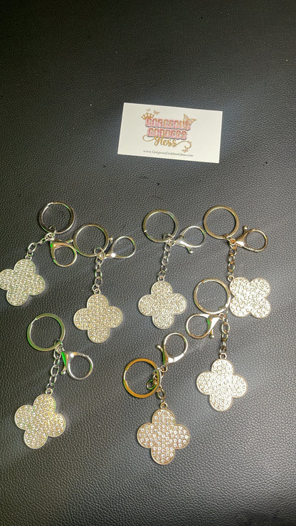 Four Lear Clover  Keychain