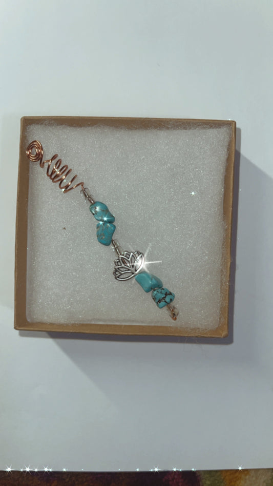 Turquoise Copper Loc Jewelry