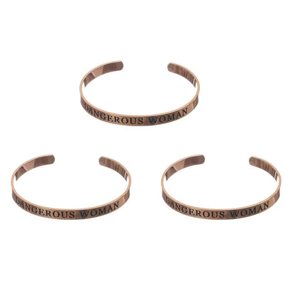 Dangerous Women ROSE GOLD  CUFF BANGLE