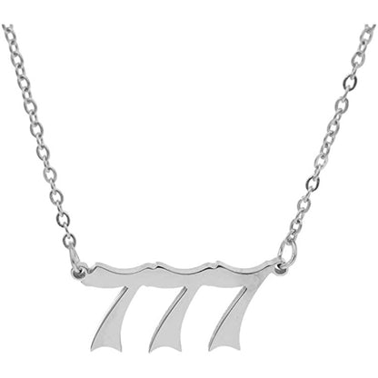 777 ANGEL NUMBER NECKLACE