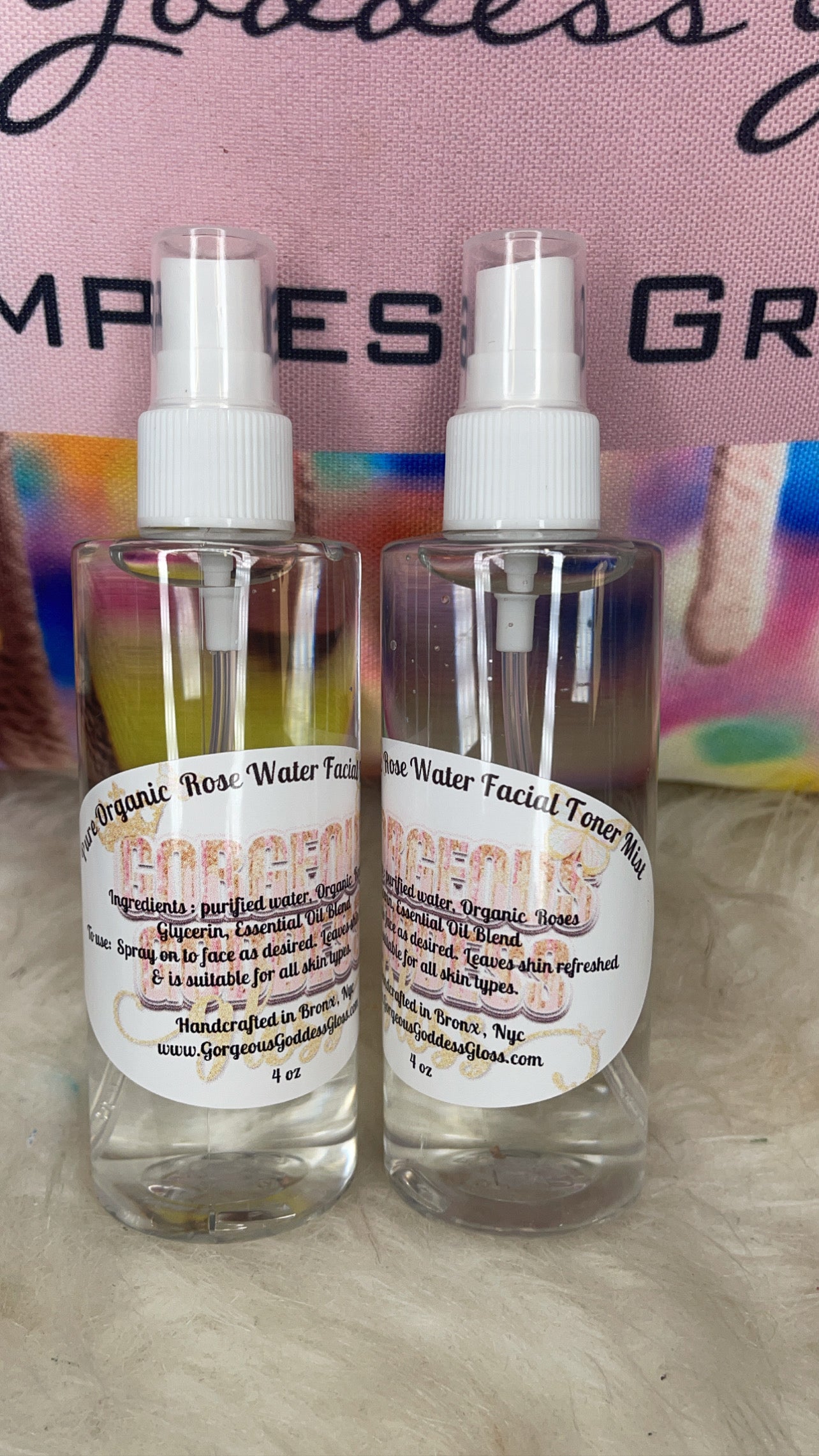 Organic Rose Water Facial Mist