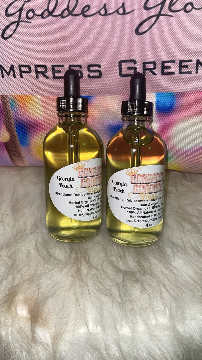 Georgia Peach moisturizing wholesale Body Oils
