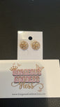 Gold Ferris Wheel Earrings