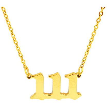 111 ANGEL NUMBER NECKLACE