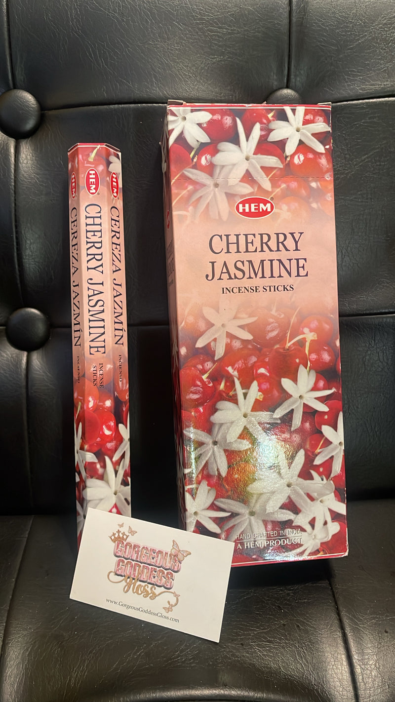 Cherry Jasmine HEM  Wholesale Incense Sticks Business only