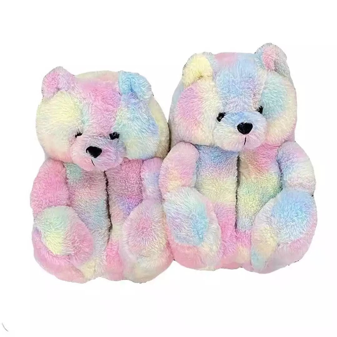 Teddy bear Plush House Slippers