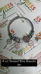 # 117 Twisted Wire Bracelet 1pc