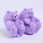 Teddy bear Plush House Slippers