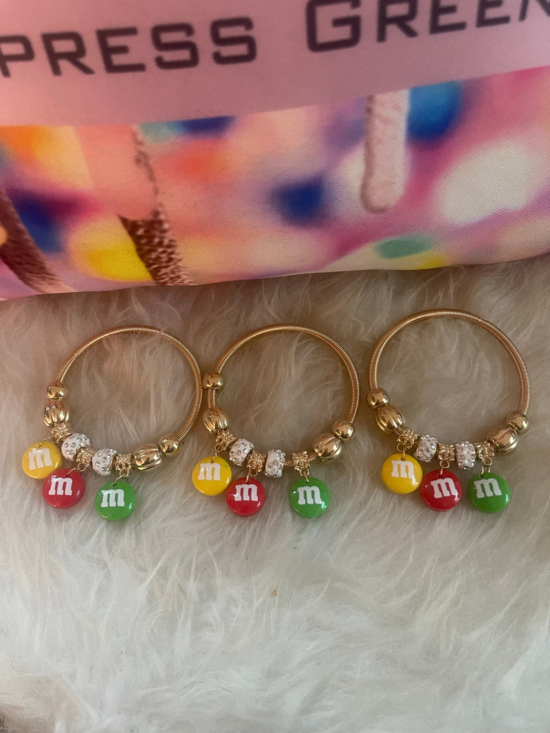 M&M’s Spring  Bracelets