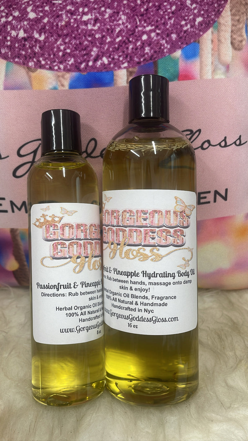 Passion fruit & Pineapple 🍍 moisturizing Body Oils